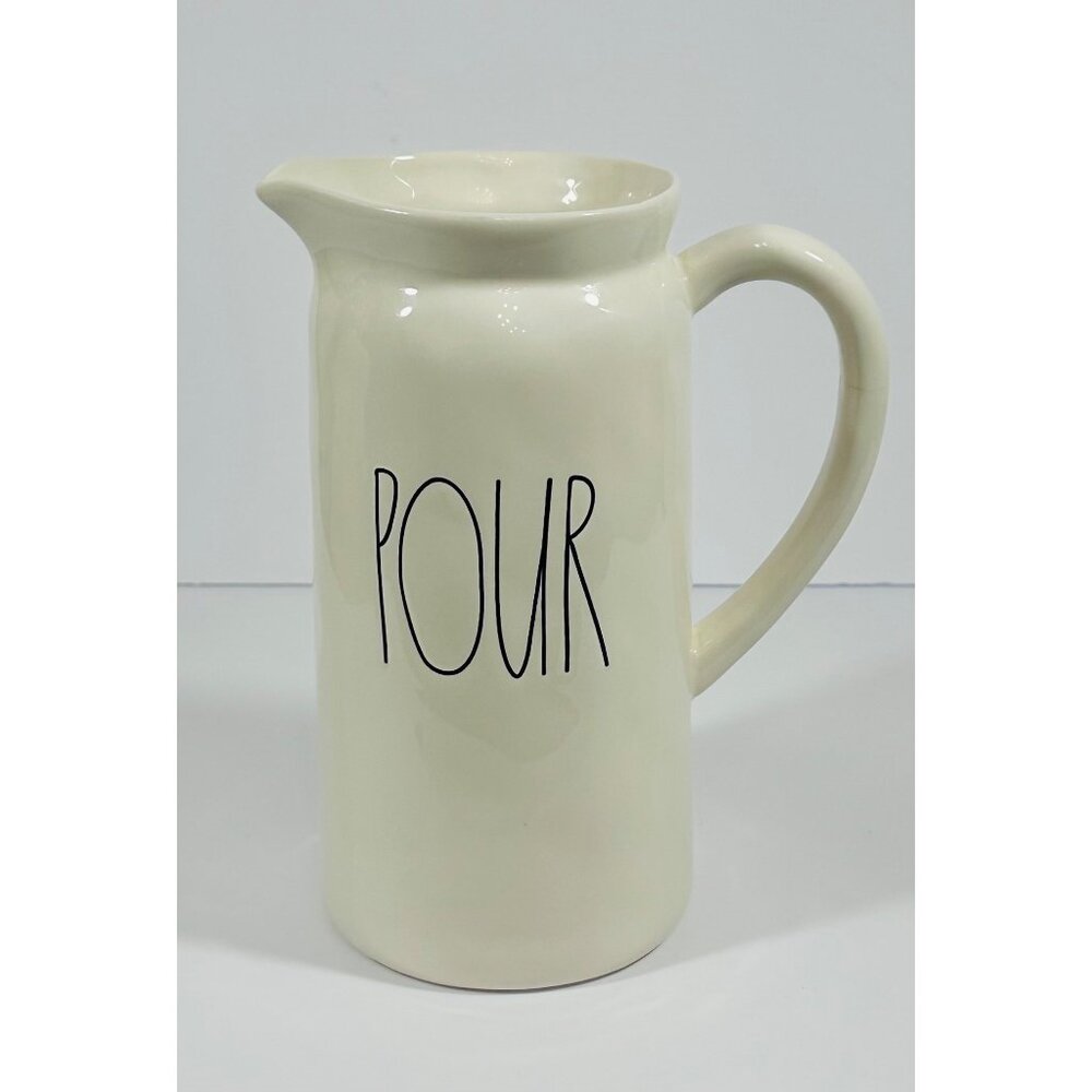 Rae Dunn Pour Ceramic Pitcher Artisan Collection By Magenta Farmhouse Style Ivor